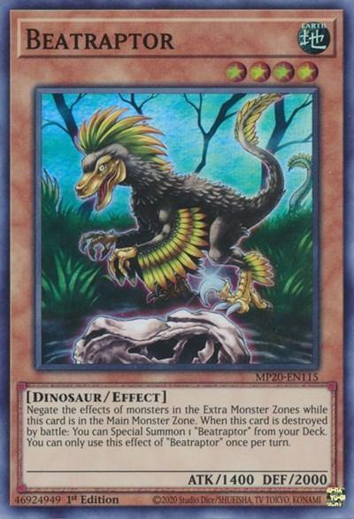 Beatraptor [MP20-EN115] Super Rare - Board Wipe
