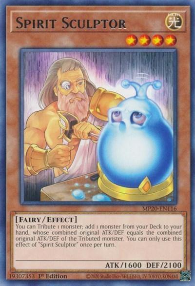 Spirit Sculptor [MP20-EN116] Rare - Board Wipe
