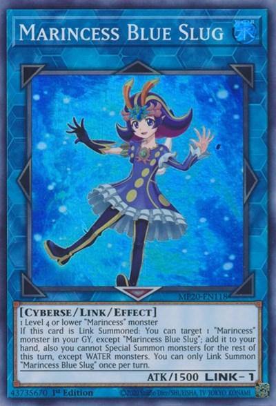 Marincess Blue Slug [MP20-EN118] Super Rare - Board Wipe