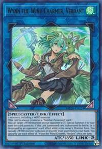 Wynn the Wind Charmer, Verdant [MP20-EN124] Ultra Rare - Board Wipe