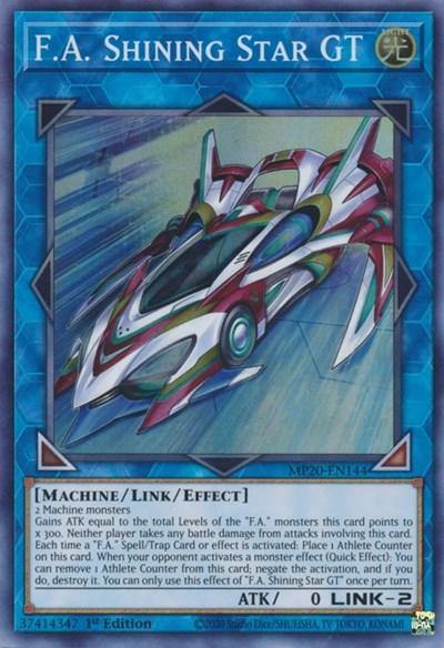 F.A. Shining Star GT [MP20-EN144] Super Rare - Board Wipe