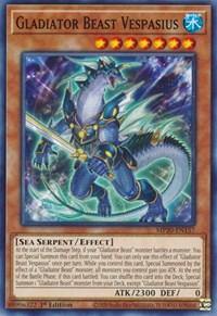 Gladiator Beast Vespasius [MP20-EN157] Common - Board Wipe