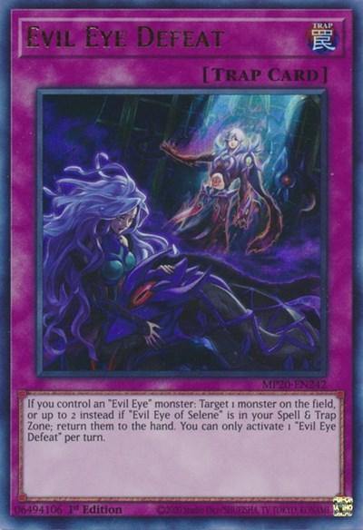 Evil Eye Defeat [MP20-EN242] Ultra Rare - Board Wipe