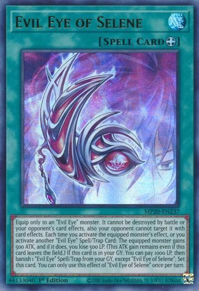 Evil Eye of Selene [MP20-EN237] Ultra Rare - Board Wipe