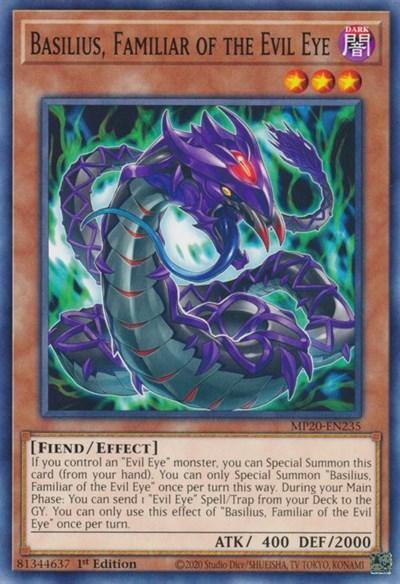 Basilius, Familiar of the Evil Eye [MP20-EN235] Common - Board Wipe