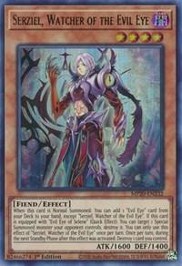 Serziel, Watcher of the Evil Eye [MP20-EN232] Ultra Rare - Board Wipe