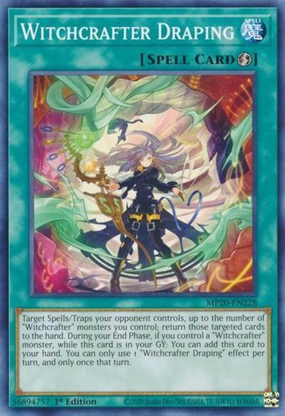 Witchcrafter Draping [MP20-EN228] Common - Board Wipe