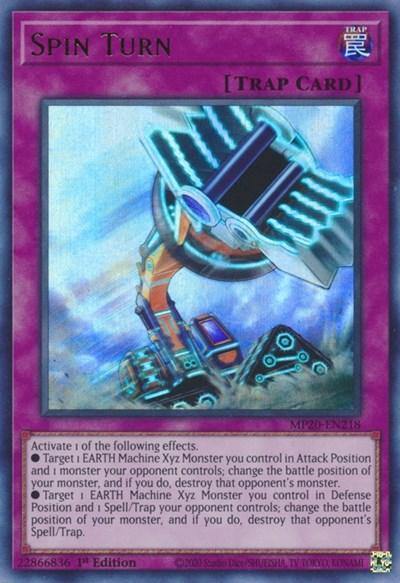Spin Turn [MP20-EN218] Ultra Rare - Board Wipe