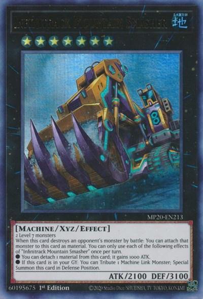 Infinitrack Mountain Smasher [MP20-EN213] Ultra Rare - Board Wipe