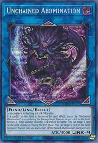 Unchained Abomination [MP20-EN175] Prismatic Secret Rare - Board Wipe