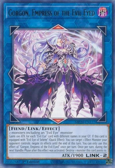 Gorgon, Empress of the Evil Eyed [MP20-EN177] Rare - Board Wipe