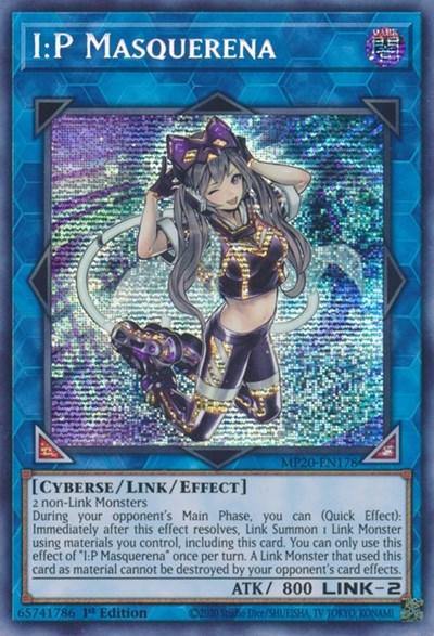 I:P Masquerena [MP20-EN178] Prismatic Secret Rare - Board Wipe