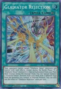 Gladiator Rejection [MP20-EN186] Super Rare - Board Wipe