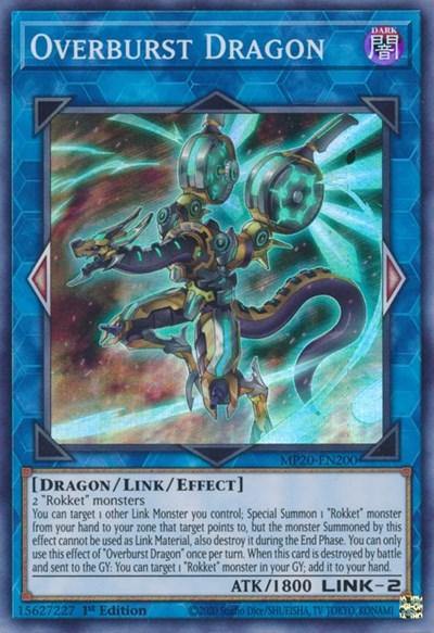 Overburst Dragon [MP20-EN200] Super Rare - Board Wipe