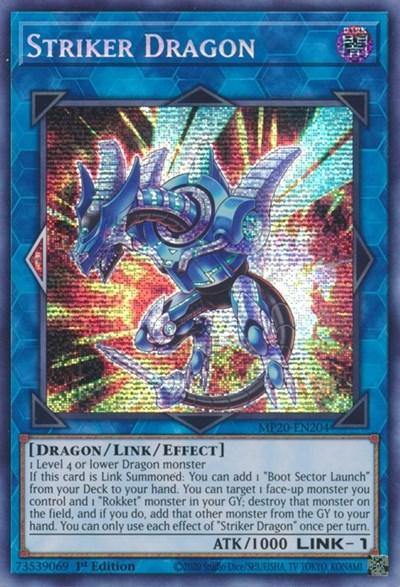 Striker Dragon [MP20-EN204] Prismatic Secret Rare - Board Wipe