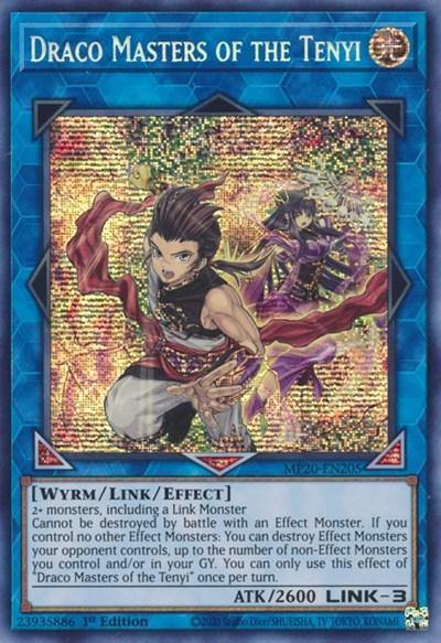 Draco Masters of the Tenyi [MP20-EN205] Prismatic Secret Rare - Board Wipe