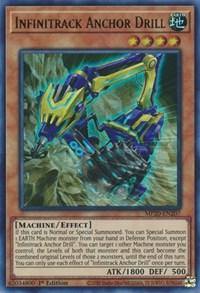 Infinitrack Anchor Drill [MP20-EN207] Ultra Rare - Board Wipe