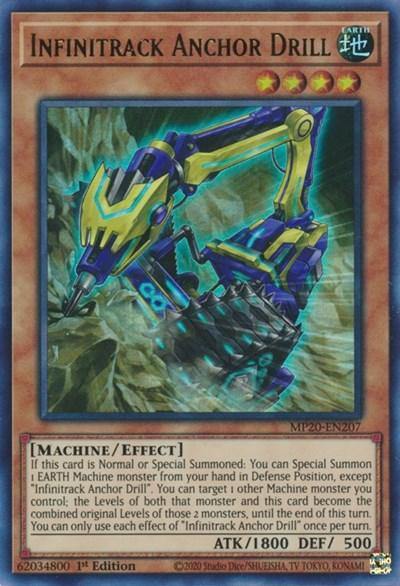 Infinitrack Anchor Drill [MP20-EN207] Ultra Rare - Board Wipe
