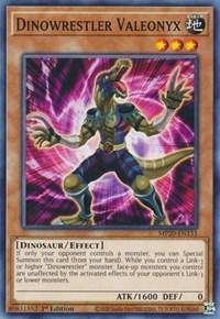 Dinowrestler Valeonyx [MP20-EN151] Common - Board Wipe