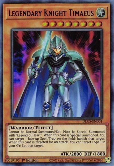 Legendary Knight Timaeus [DLCS-EN001] Ultra Rare - Board Wipe