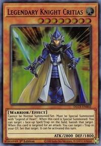 Legendary Knight Critias [DLCS-EN002] Ultra Rare - Board Wipe