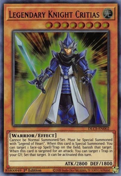Legendary Knight Critias [DLCS-EN002] Ultra Rare - Board Wipe