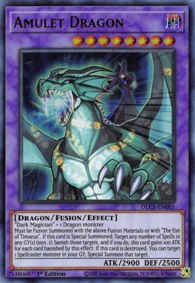 Amulet Dragon [DLCS-EN005] Ultra Rare - Board Wipe