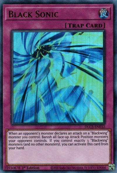 Black Sonic [DLCS-EN032] Ultra Rare - Board Wipe