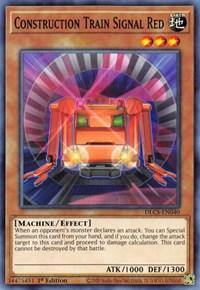 Construction Train Signal Red [DLCS-EN040] Common - Board Wipe