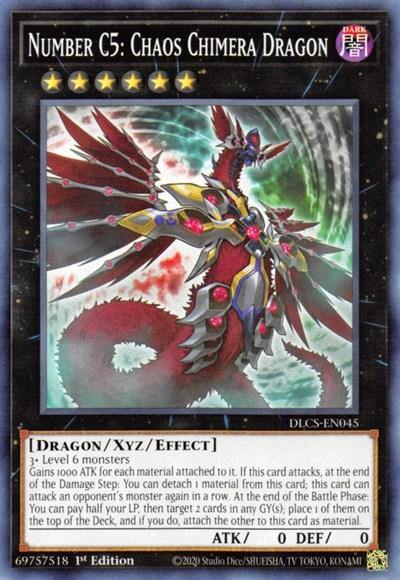 Number C5: Chaos Chimera Dragon [DLCS-EN045] Common - Board Wipe