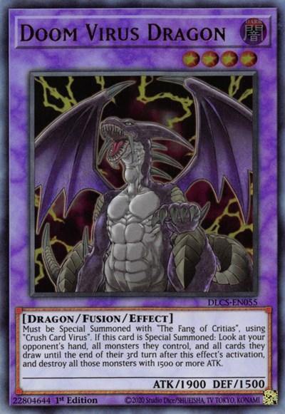Doom Virus Dragon [DLCS-EN055] Ultra Rare - Board Wipe
