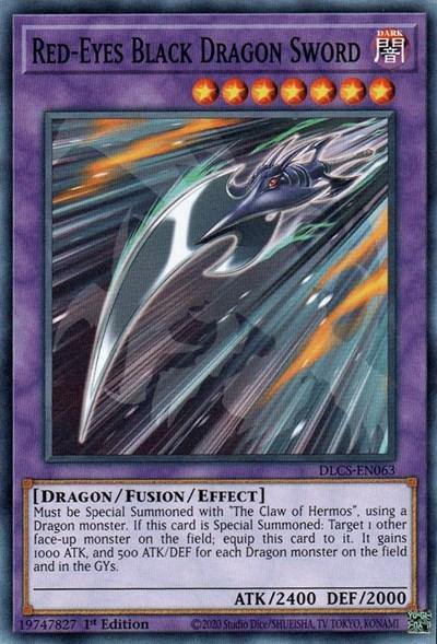 Red-Eyes Black Dragon Sword [DLCS-EN063] Common - Board Wipe