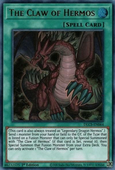 The Claw of Hermos [DLCS-EN064] Ultra Rare - Board Wipe
