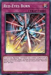 Red-Eyes Burn [DLCS-EN072] Common - Board Wipe