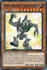 Toon Ancient Gear Golem [DLCS-EN073] Common - Board Wipe