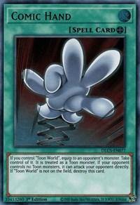 Comic Hand [DLCS-EN077] Ultra Rare - Board Wipe