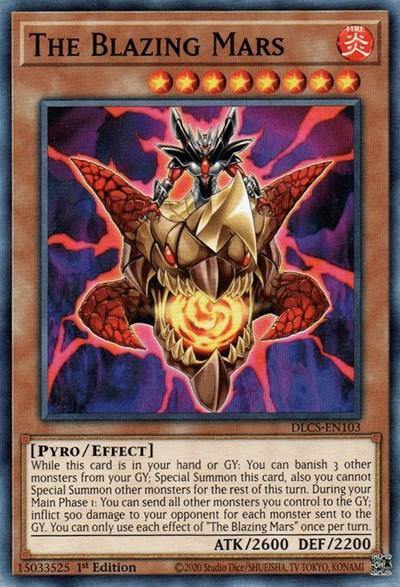 The Blazing Mars [DLCS-EN103] Common - Board Wipe