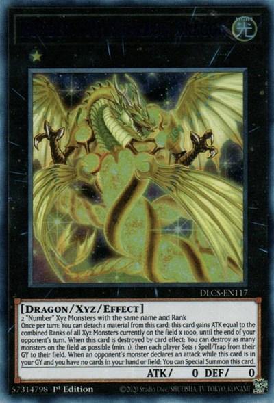 Number 100: Numeron Dragon [DLCS-EN117] Ultra Rare - Board Wipe