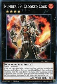 Number 59: Crooked Cook [DLCS-EN121] Common - Board Wipe