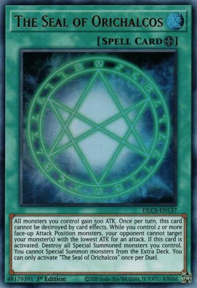 The Seal of Orichalcos [DLCS-EN137] Ultra Rare - Board Wipe