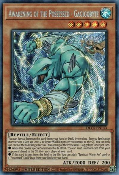 Awakening of the Possessed - Gagigobyte [DLCS-EN143] Secret Rare - Board Wipe