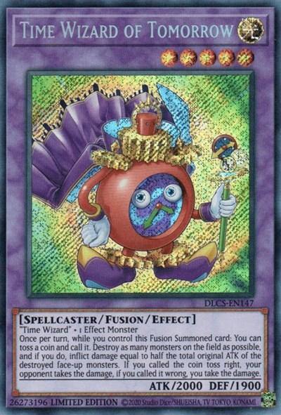 Time Wizard of Tomorrow [DLCS-EN147] Secret Rare - Board Wipe