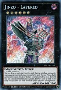 Jinzo - Layered [DLCS-EN149] Secret Rare - Board Wipe