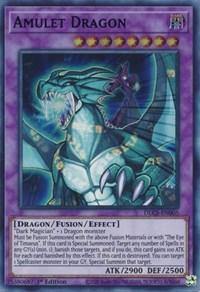 Amulet Dragon (Blue) [DLCS-EN005] Ultra Rare - Board Wipe