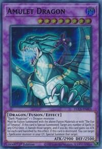 Amulet Dragon (Green) [DLCS-EN005] Ultra Rare - Board Wipe