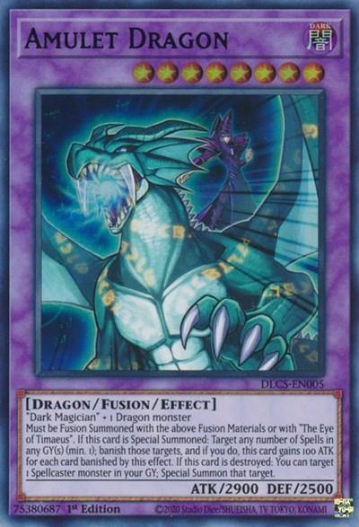 Amulet Dragon (Purple) [DLCS-EN005] Ultra Rare - Board Wipe