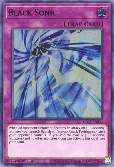 Black Sonic (Blue) [DLCS-EN032] Ultra Rare - Board Wipe