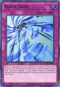 Black Sonic (Green) [DLCS-EN032] Ultra Rare - Board Wipe
