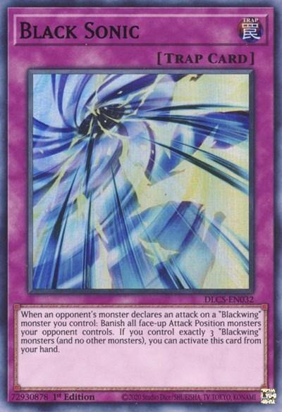Black Sonic (Purple) [DLCS-EN032] Ultra Rare - Board Wipe