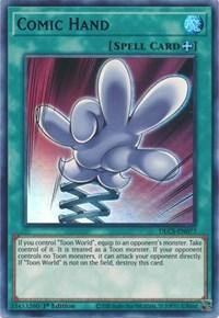 Comic Hand (Purple) [DLCS-EN077] Ultra Rare - Board Wipe